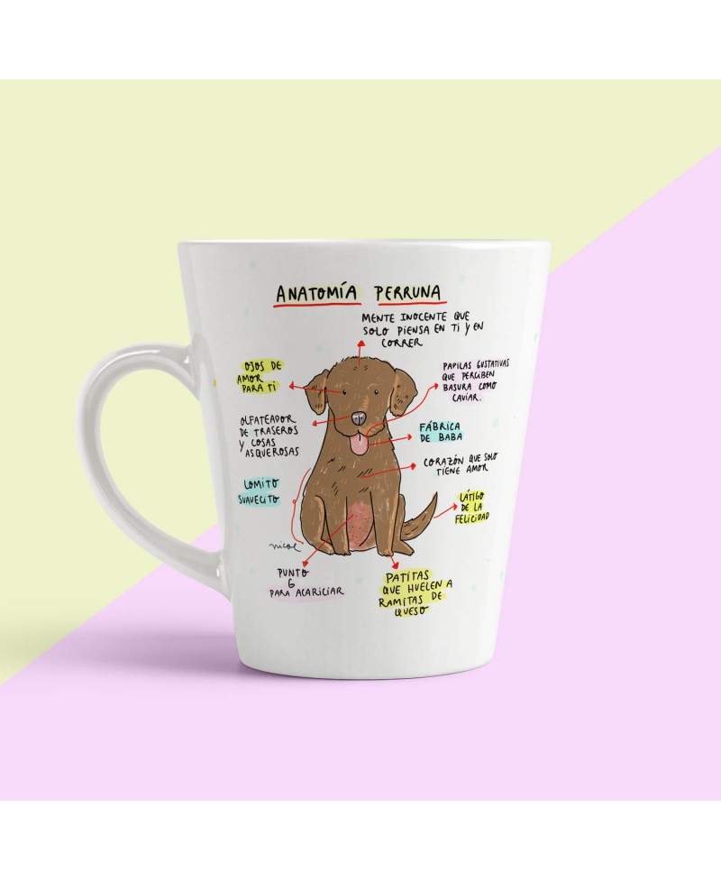 Taza Anatomia Perruna