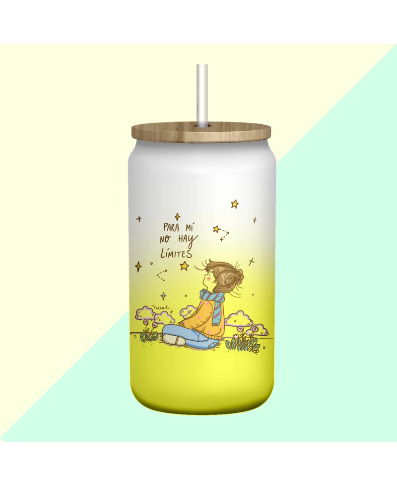 Vaso de vidrio empavonado...